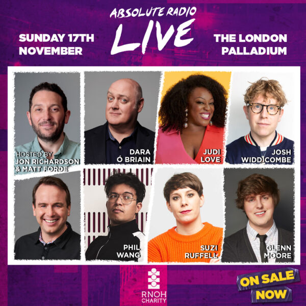 Dara Ó Briain added to Absolute Radio Live