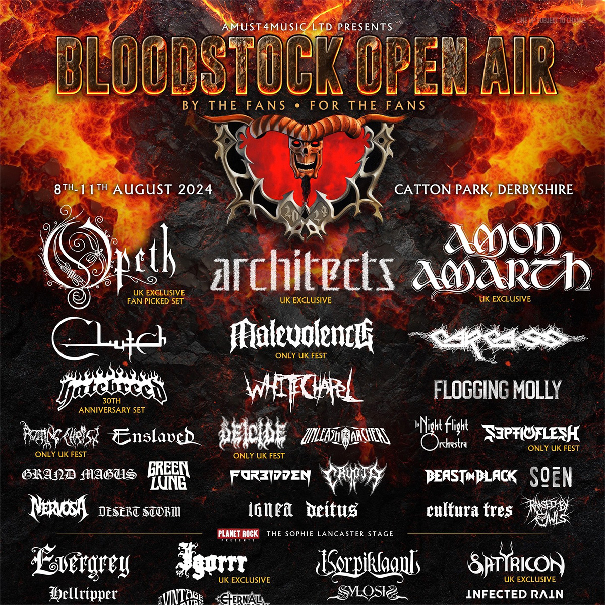 Bloodstock 2024 Rock Tickets