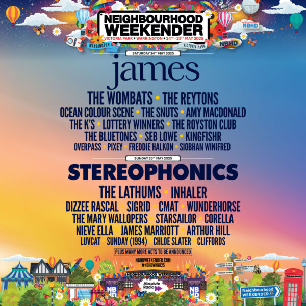 Neighbourhood Weekender 2025 line-up